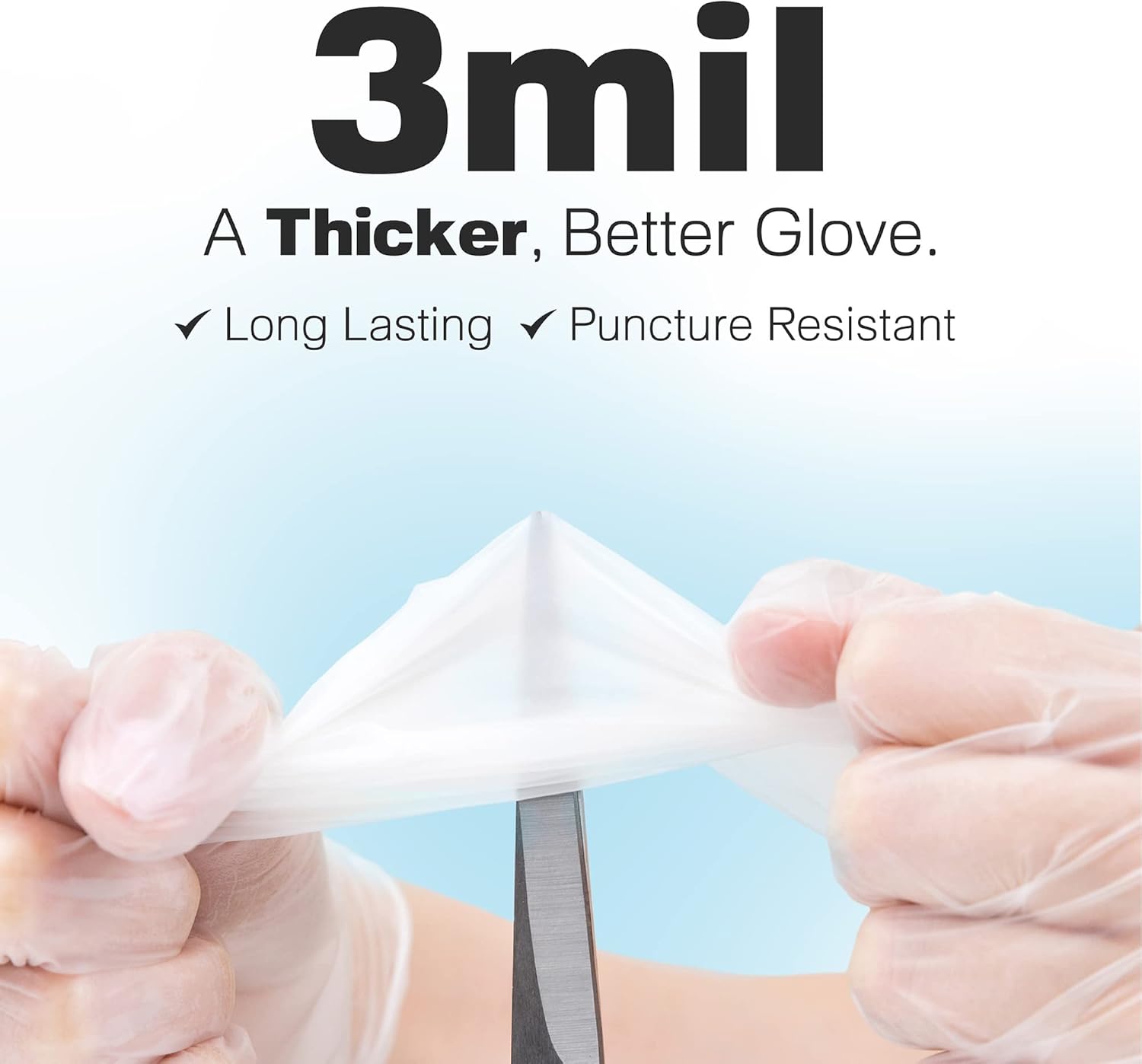 3 Mil Clear Vinyl Gloves - Foo - đánh giá và giá Latex Disposable Glove