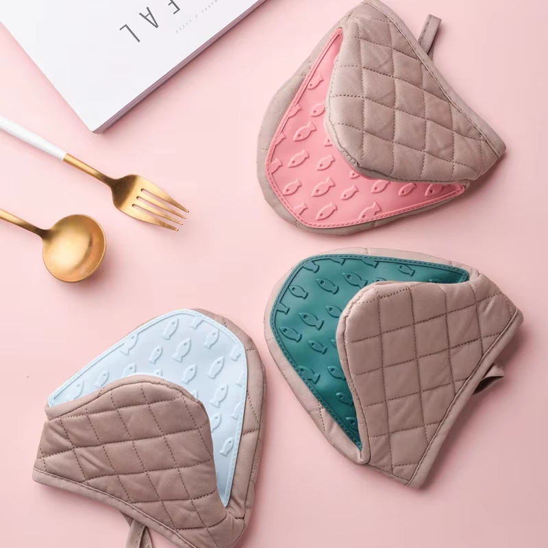 1PC Shaped Silicone Anti Scald - đánh giá và giá Dish Glove Rubber