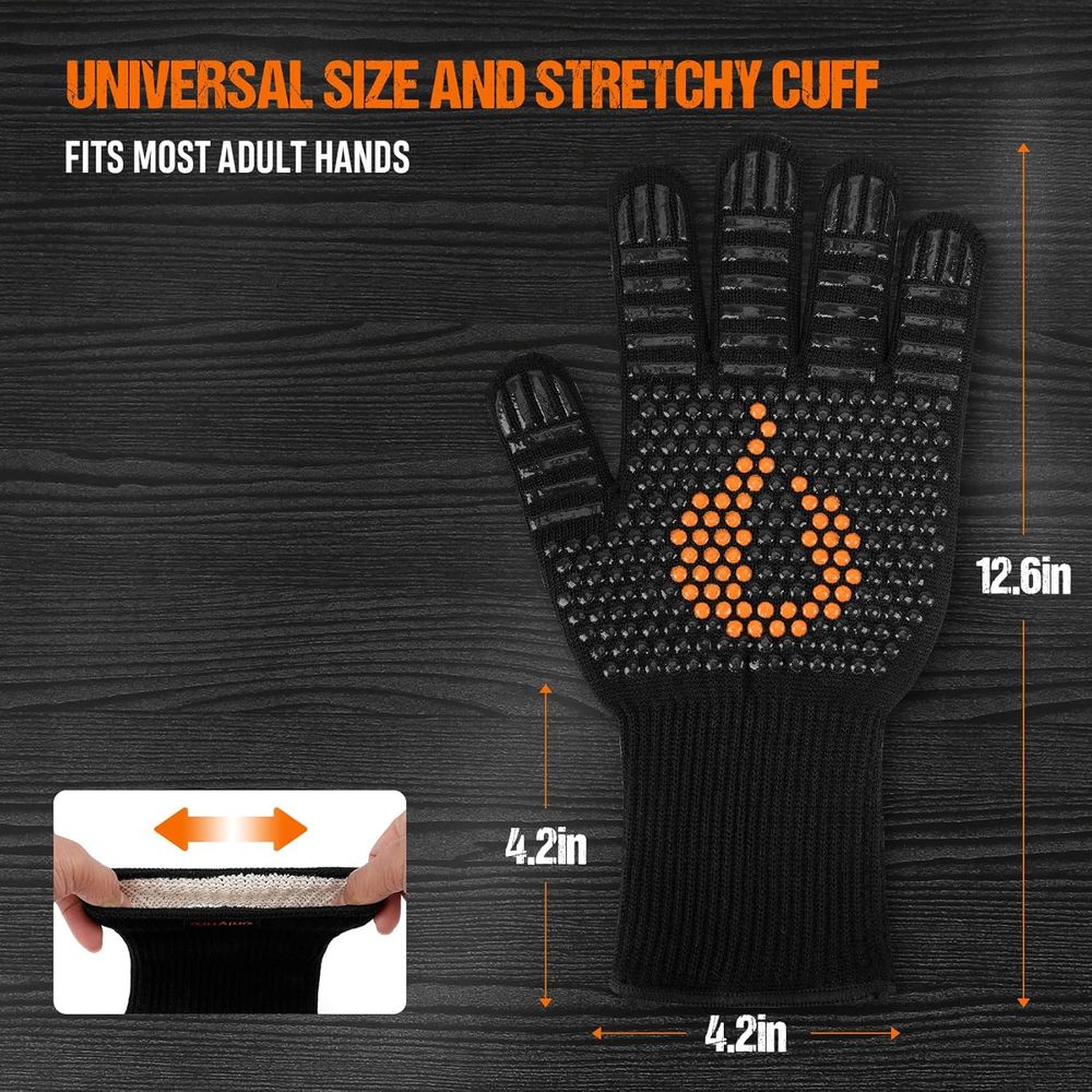 Heat Resistant Grill Gloves fo - đánh giá và giá Heat Resistant Glove