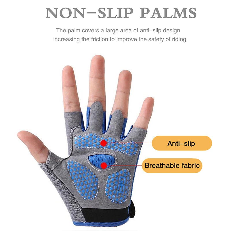 Kids Half Finger Sports Cyclin - đánh giá và giá Cycling Glove Padded