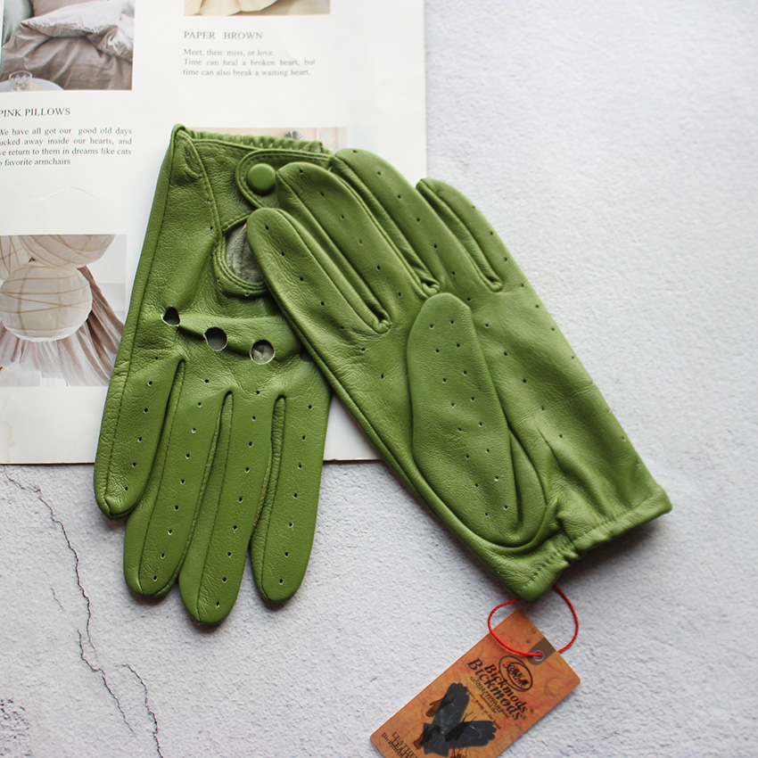 Women's Summer Full Finger Lea - đánh giá và giá Leather Driving Glove