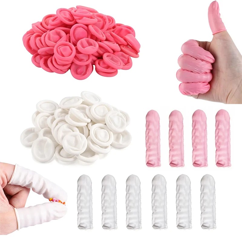100/200PCS Disposable Finger C - đánh giá và giá Latex Disposable Glove