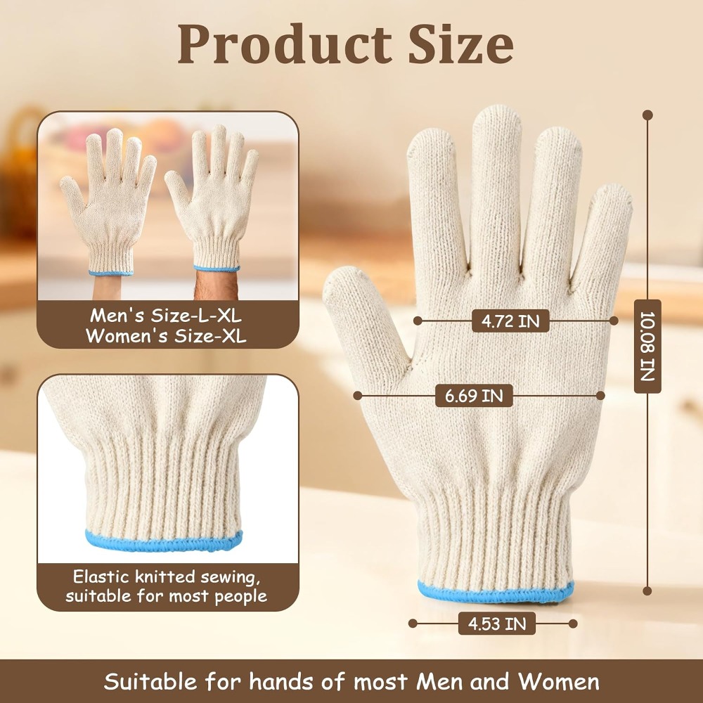 Heat Resistant Gloves - 932°F  - đánh giá và giá Heat Resistant Glove