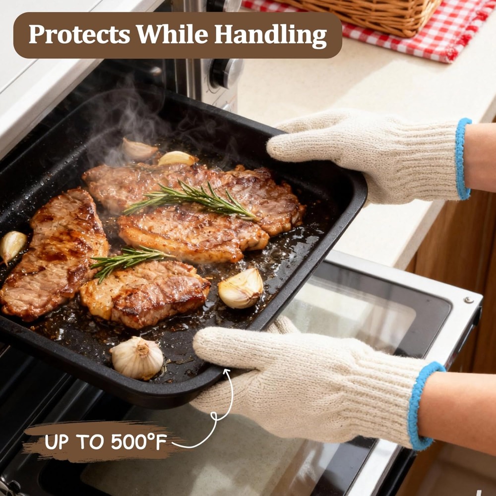 Heat Resistant Gloves - 932°F  - đánh giá và giá Heat Resistant Glove