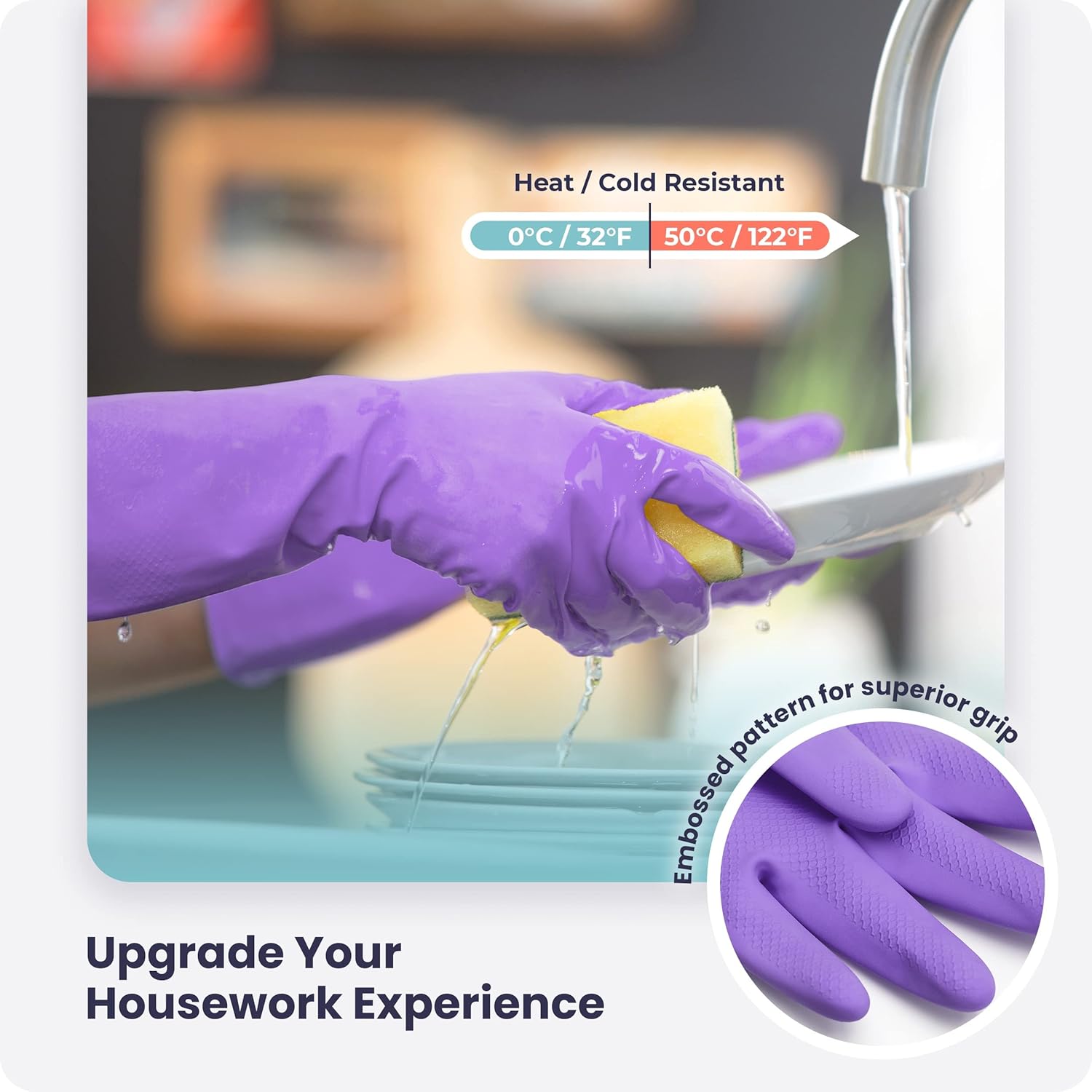 3/6/12/60 Pairs Dishwashing Gl - đánh giá và giá Rubber Glove Cleaning