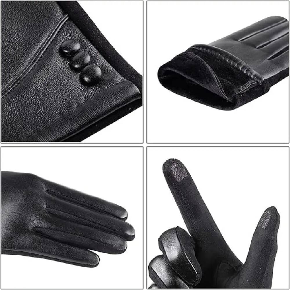 Women Gloves Touch Screen Wool - đánh giá và giá Wool Glove Lined