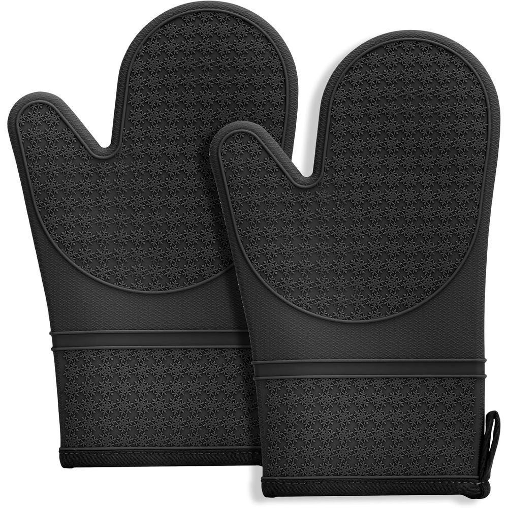 Heat Resistant Silicone Oven M - đánh giá và giá Oven Mitt Silicone