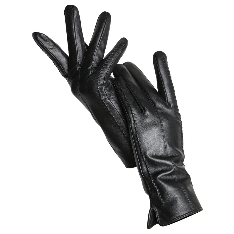 Women's Sheepskin Gloves Winte - đánh giá và giá Leather Driving Glove