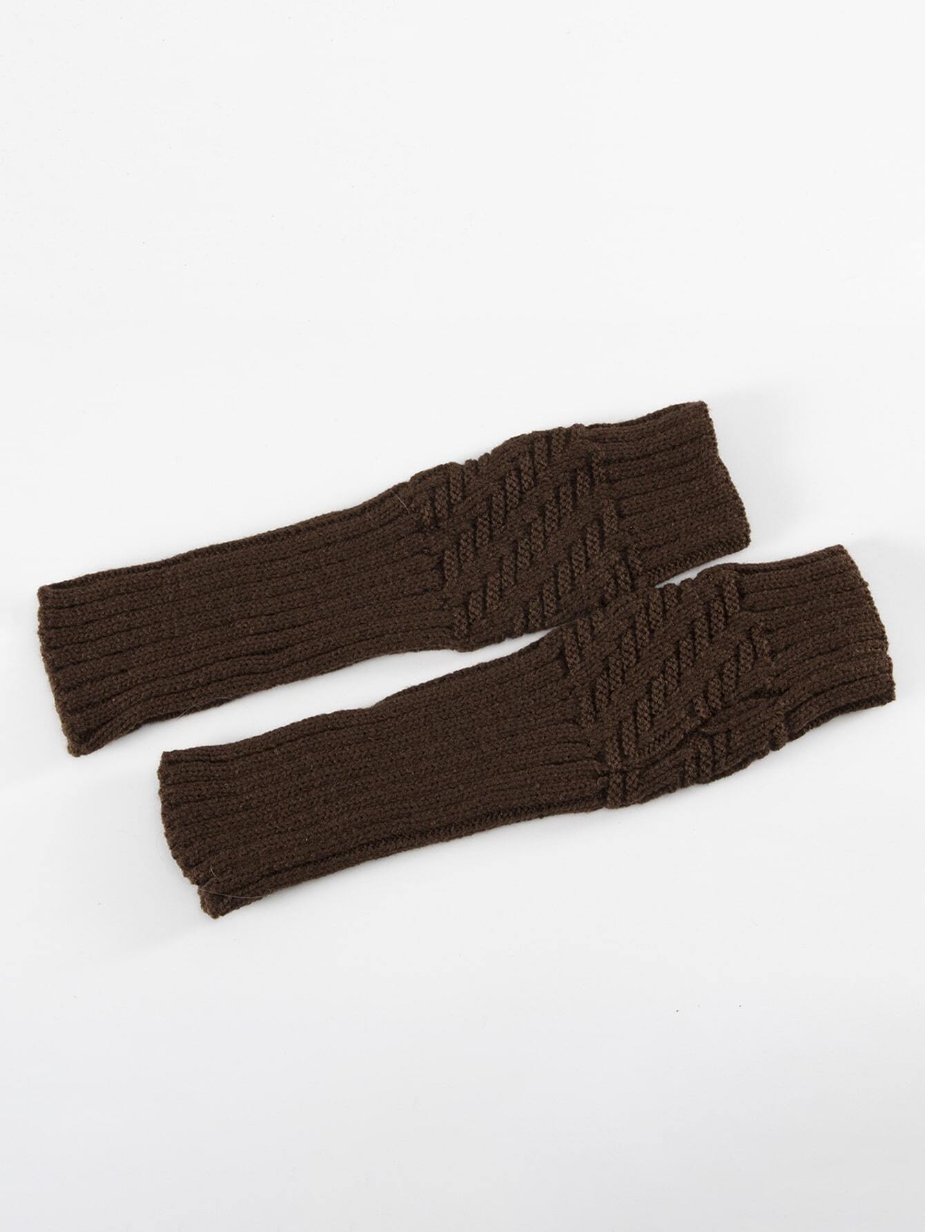 ROMWE Fairycore Solid Fingerle - đánh giá và giá Fingerless Glove Knit