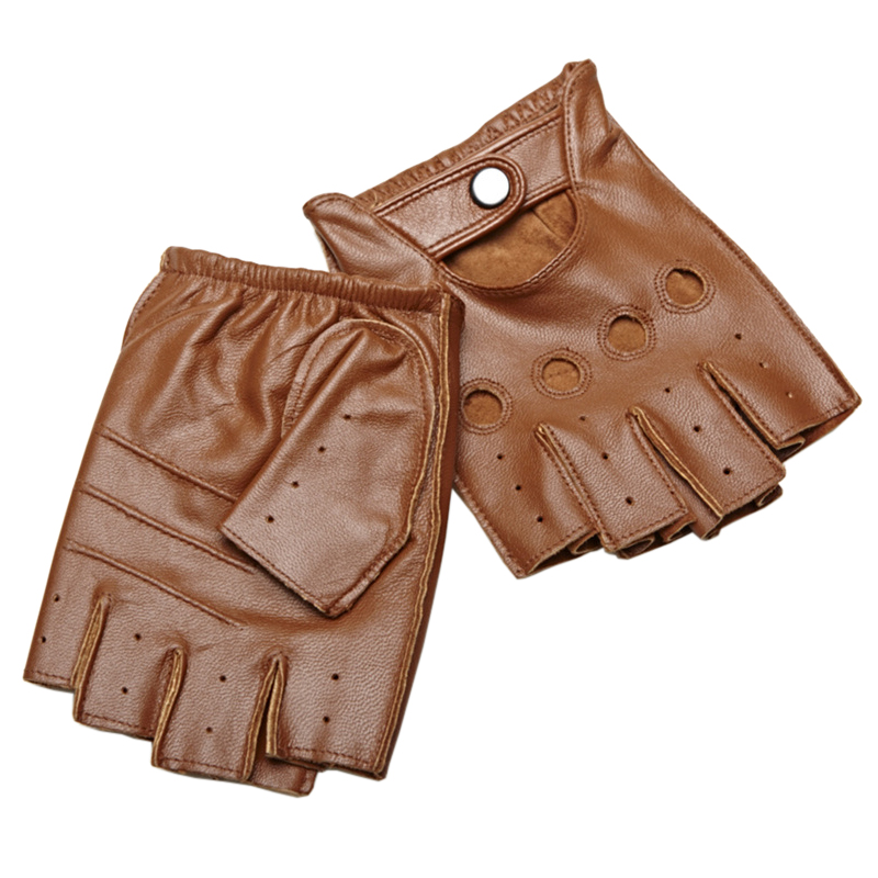 High Quality Man's Half Finger - đánh giá và giá Leather Driving Glove