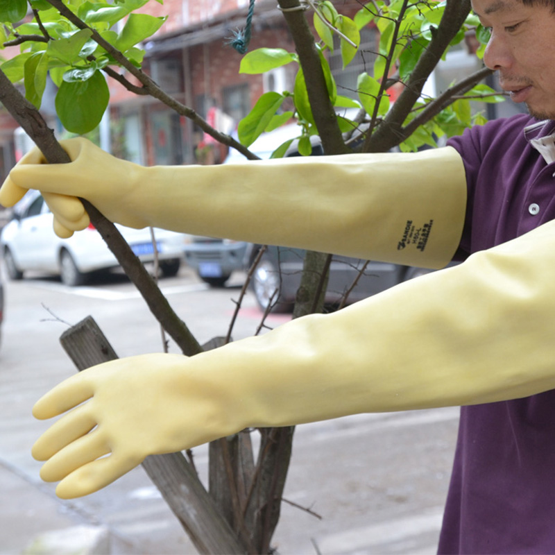 Long Rubber Thick Latex Cleani - đánh giá và giá Dish Glove Rubber
