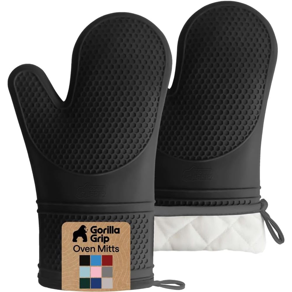 Heat Resistant Silicone Oven M - đánh giá và giá Oven Mitt Silicone