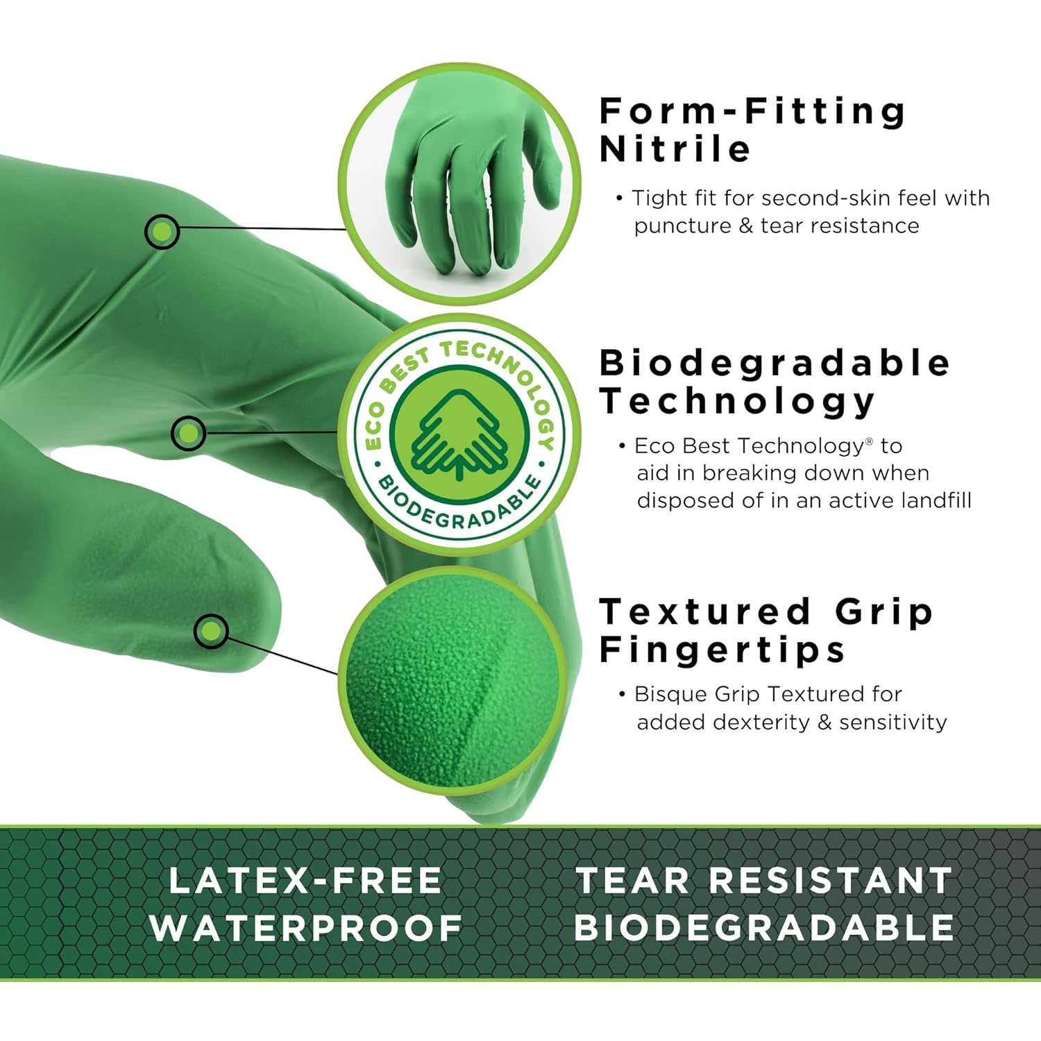 Eco-Friendly Nitrile Disposabl - đánh giá và giá Latex Disposable Glove