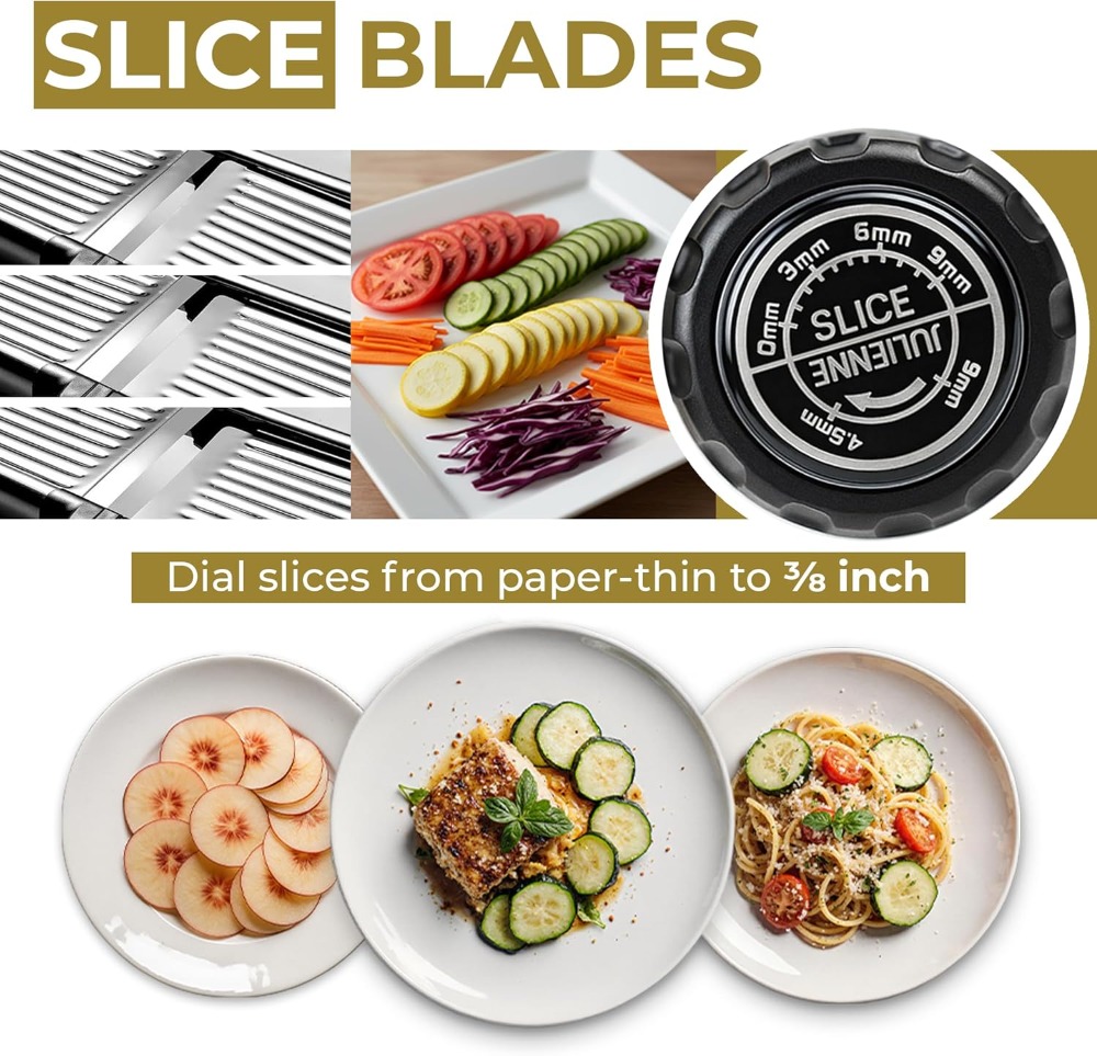 Adjustable Mandoline Food Slic - đánh giá và giá Cut Resistant Glove