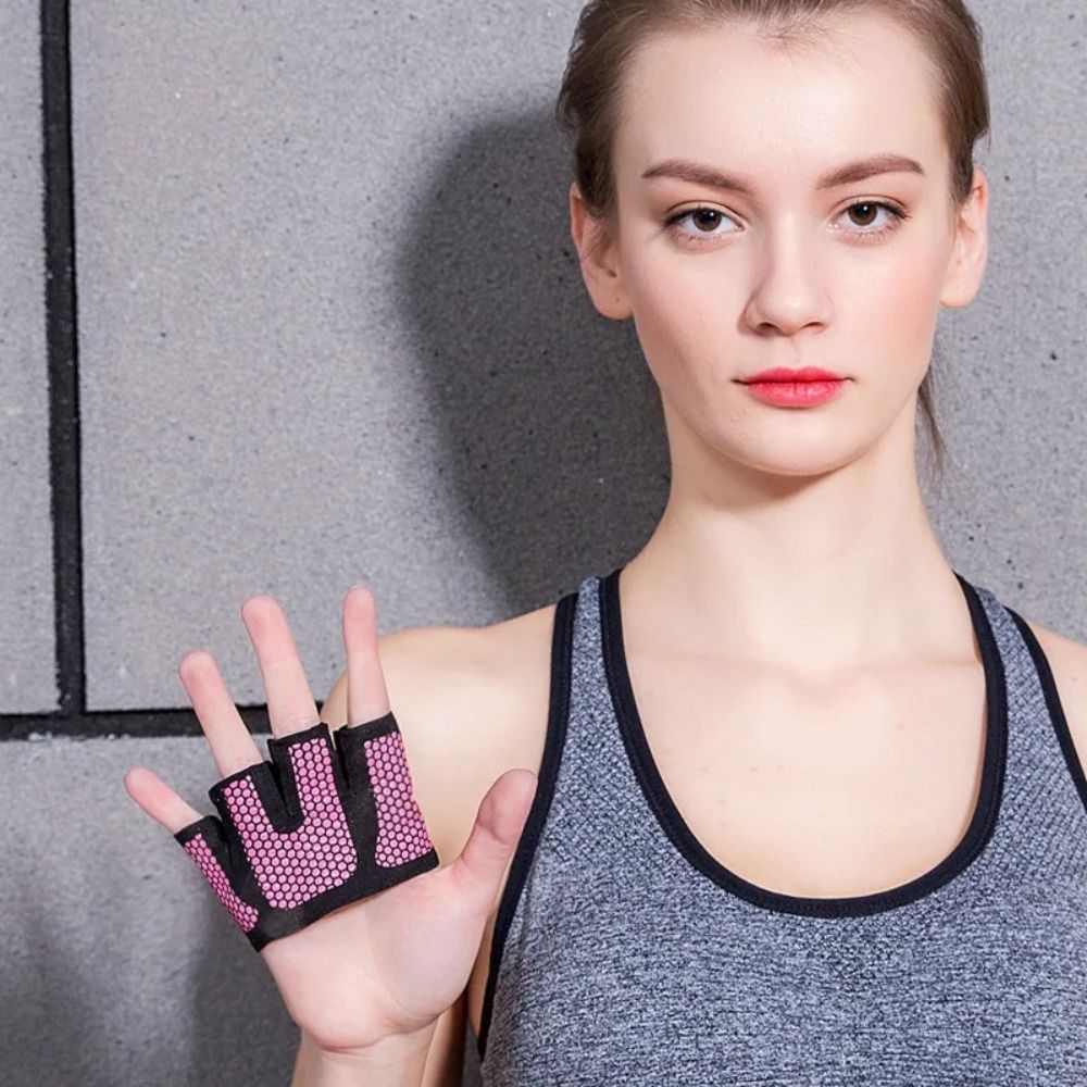 1 pair Breathable Gym Half Fin - đánh giá và giá Workout Glove Gym