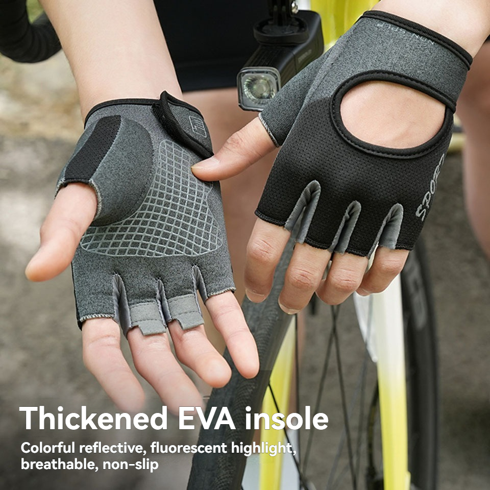 Cycling Sport Half Finger Glov - đánh giá và giá Workout Glove Gym