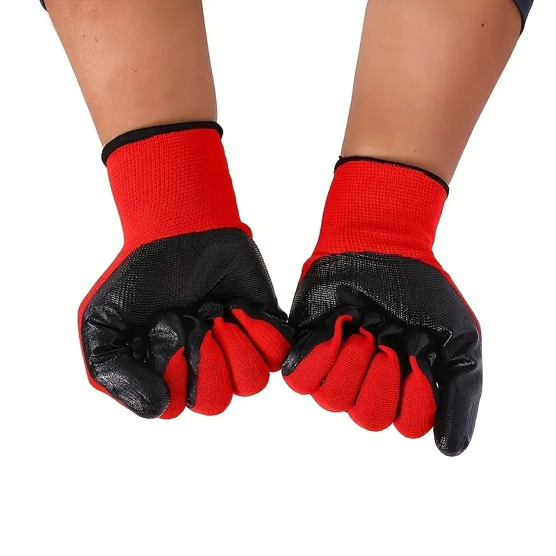20PCS Nitrile Coated Safety Wo - đánh giá và giá Nitrile Mechanic Glove