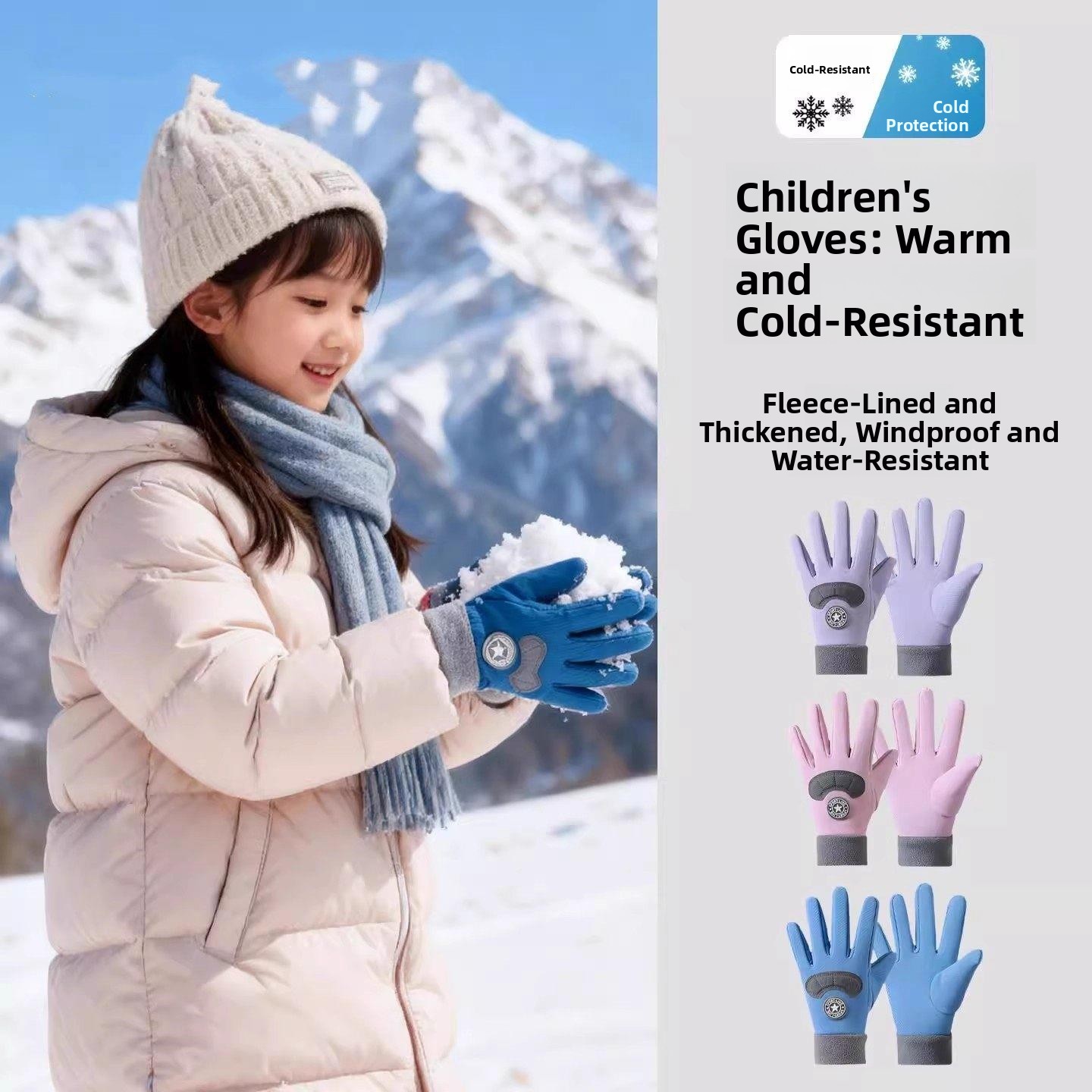 Children's Ski Gloves Winter W - đánh giá và giá Winter Glove Insulated