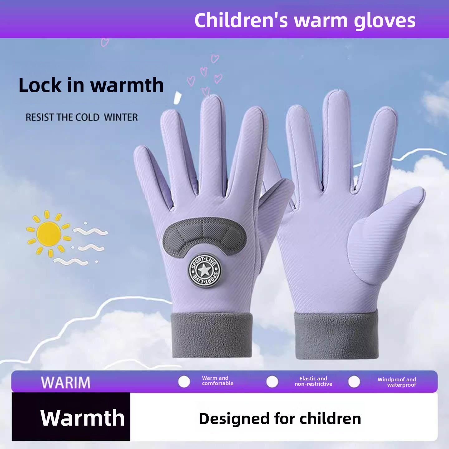 Children's Ski Gloves Winter W - đánh giá và giá Winter Glove Insulated