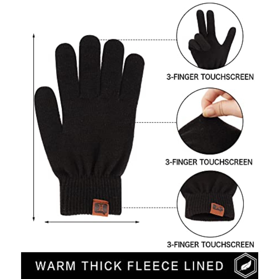 Women's Winter Touchscreen Woo - đánh giá và giá Wool Glove Lined