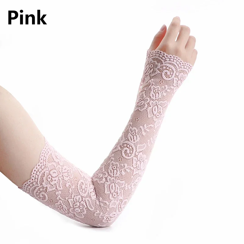 Summer Sunscreen Lace Arm Slee - đánh giá và giá Fingerless Glove Knit