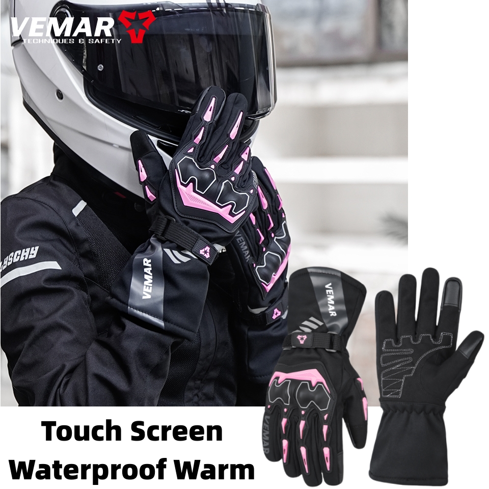 VE-01 Waterproof Winter Motorc - đánh giá và giá Winter Glove Insulated