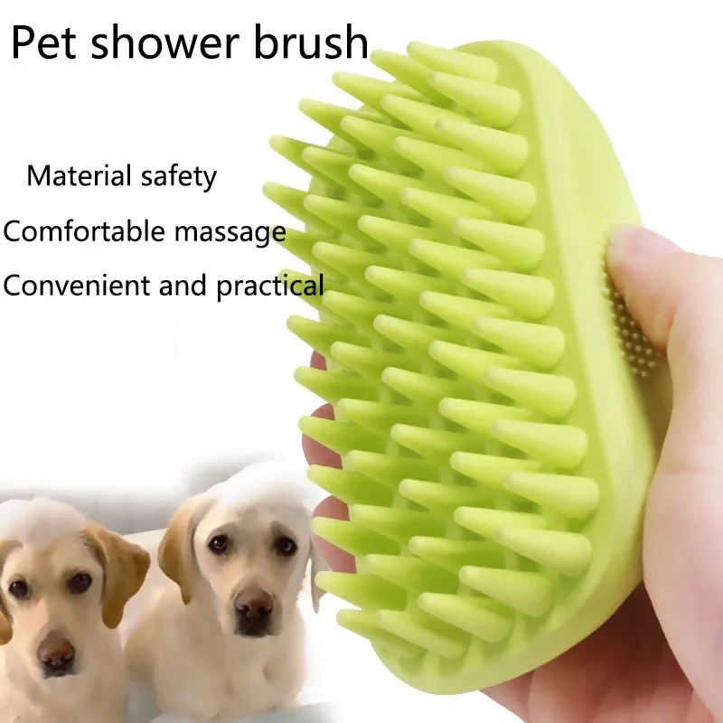 Pet Bath Brush Rubber Comb Hai - đánh giá và giá Rubber Glove Cleaning