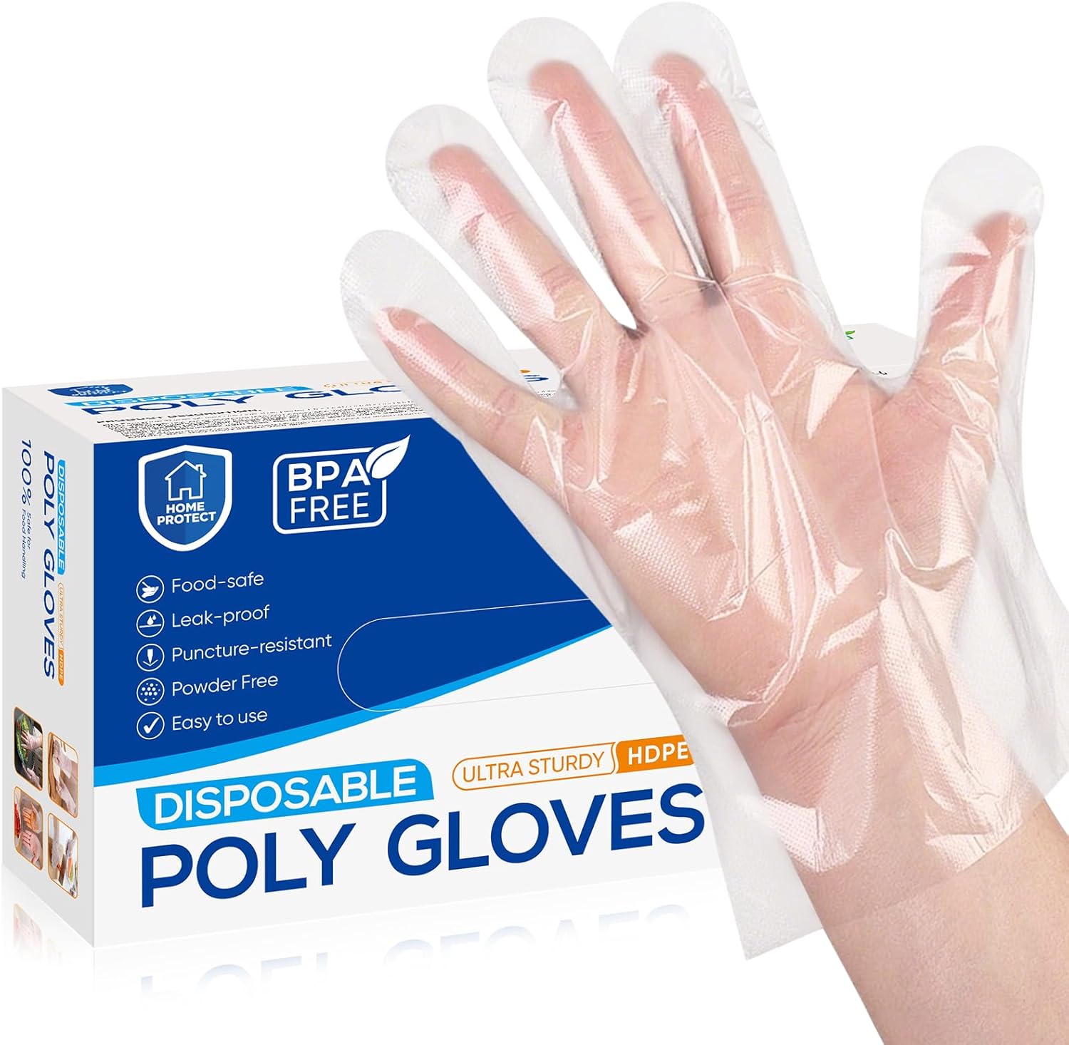500 Pcs Disposable Food Prep G - đánh giá và giá Latex Disposable Glove