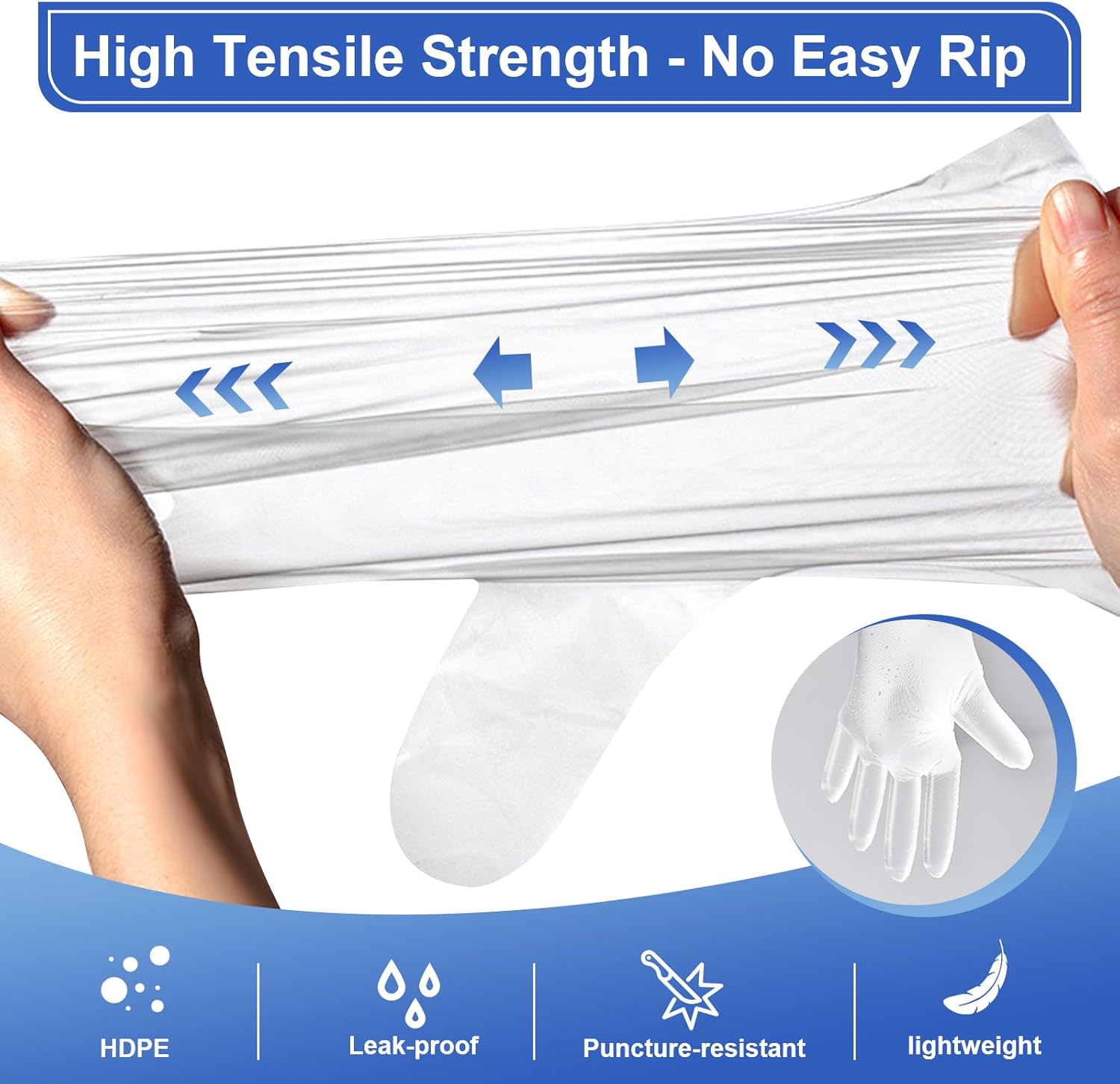 500 Pcs Disposable Food Prep G - đánh giá và giá Latex Disposable Glove