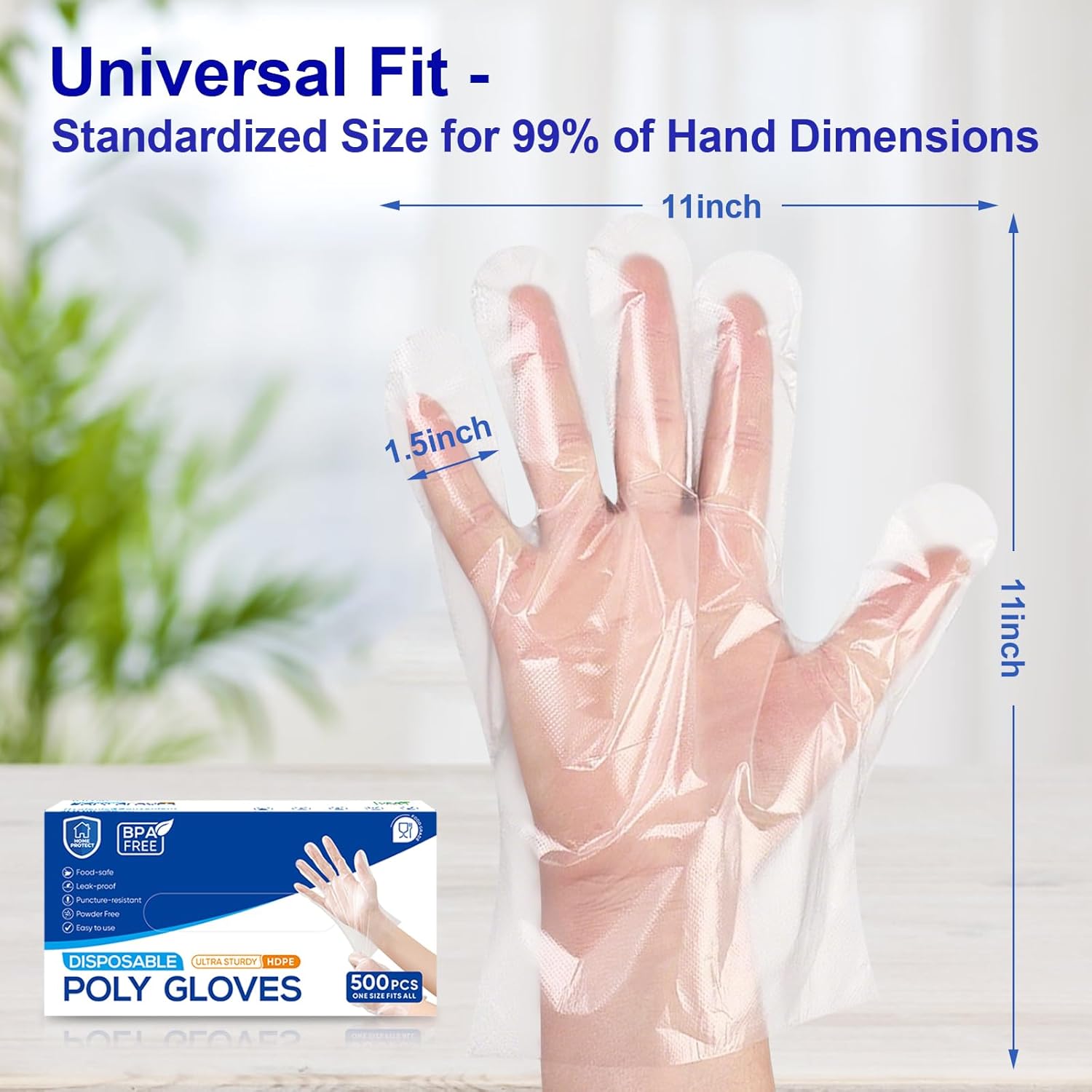 500 Pcs Disposable Food Prep G - đánh giá và giá Latex Disposable Glove
