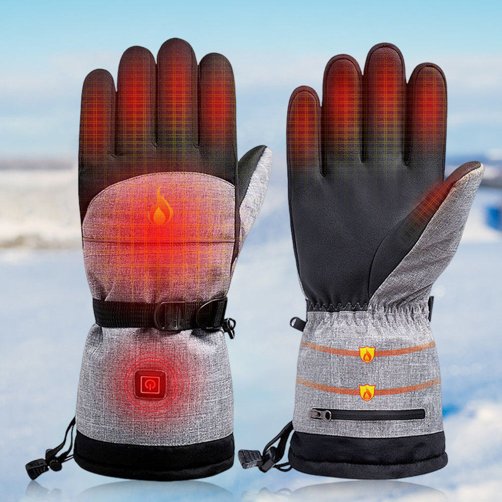Electric Heated Gloves Men Wom - đánh giá và giá Ski Glove Waterproof
