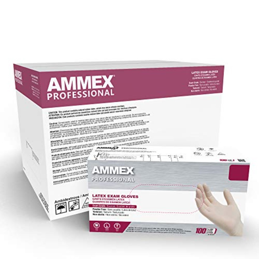 AMMEX White Latex Disposable E - đánh giá và giá Latex Disposable Glove