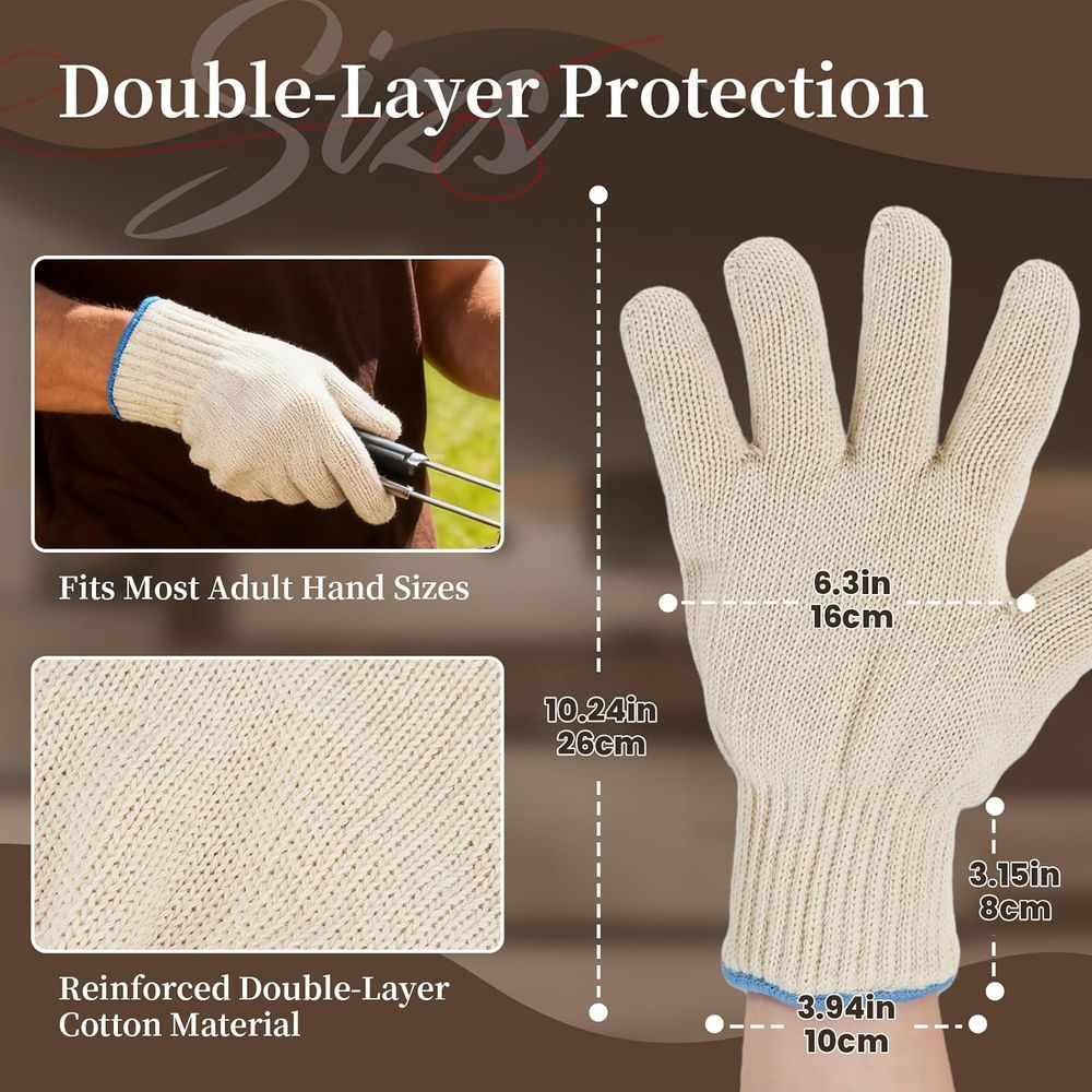Heat-Resistant BBQ Gloves - Fu - đánh giá và giá Heat Resistant Glove