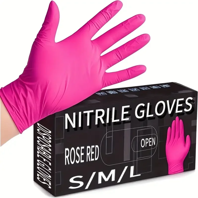 Fuchsia Nitrile Disposable Glo - đánh giá và giá Nitrile Mechanic Glove