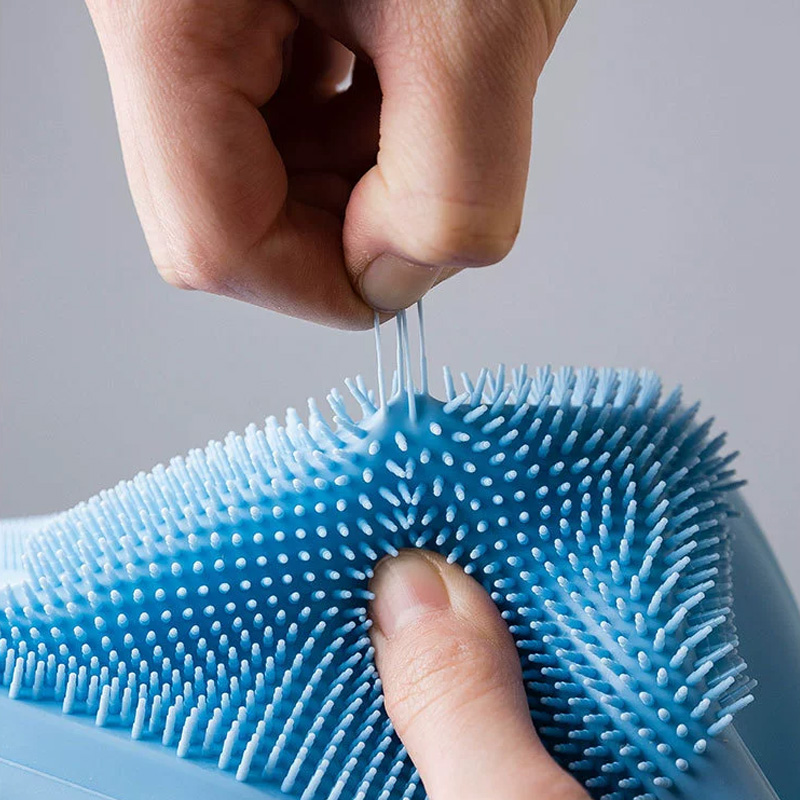 Pet Bathing & Massage Silicone - đánh giá và giá Rubber Glove Cleaning