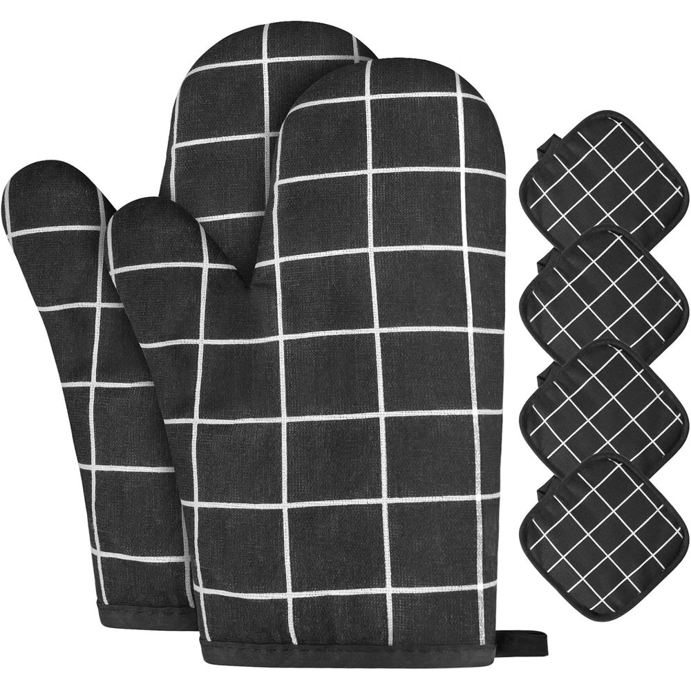 6-Piece Heat Resistant Oven Mi - đánh giá và giá Heat Resistant Glove