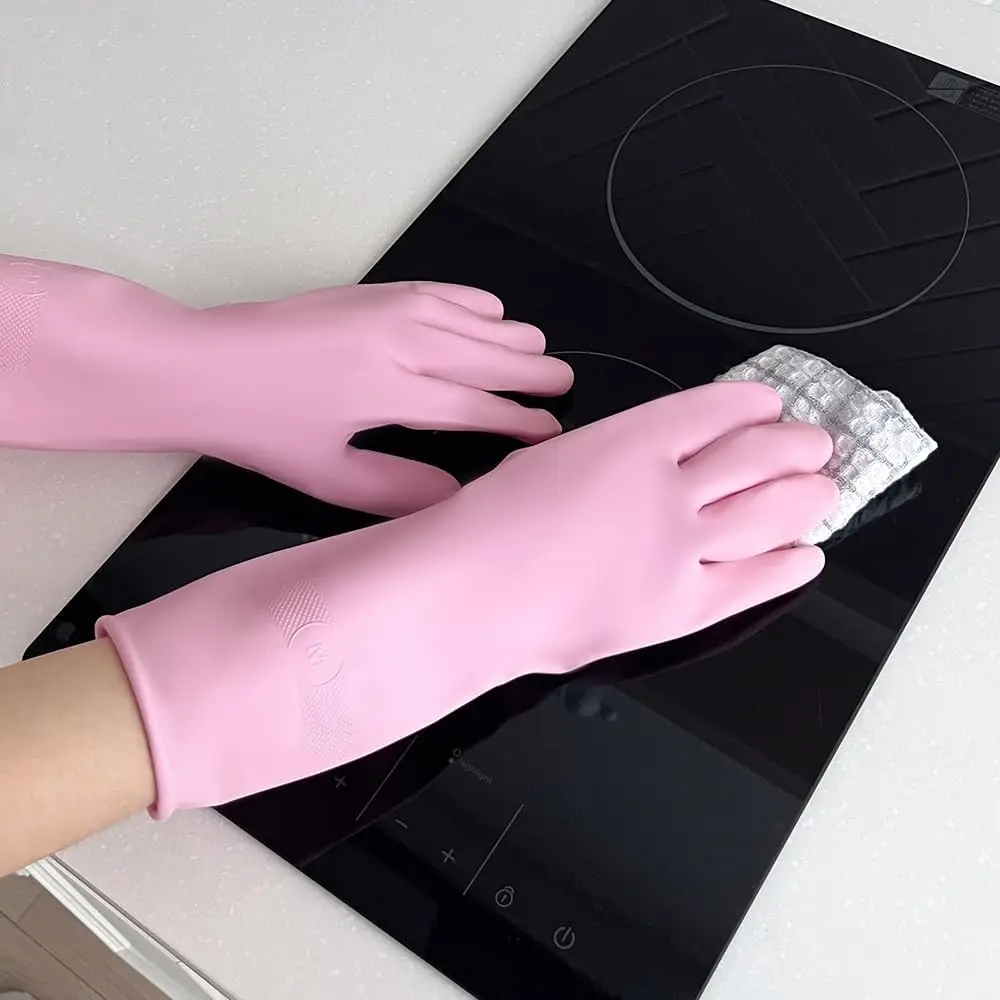 3 Pairs Cream-Coating Rubber G - đánh giá và giá Rubber Glove Cleaning