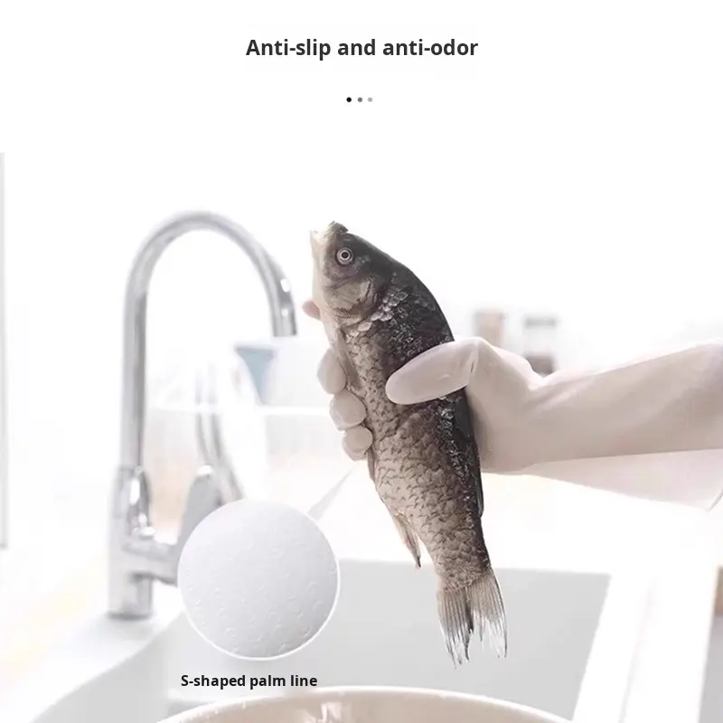 Waterproof Housework Cleaning  - đánh giá và giá Dish Glove Rubber
