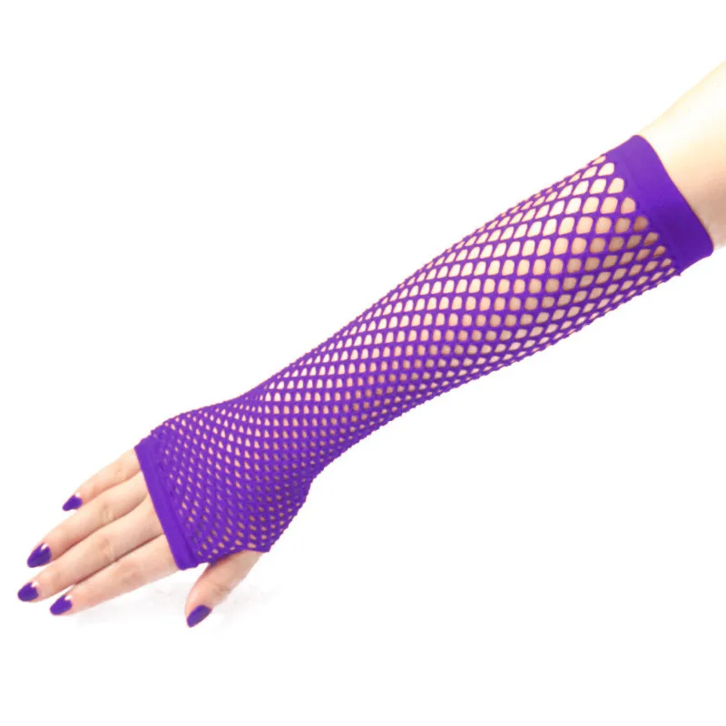 Women Fashion Neon Fishnet Fin - đánh giá và giá Fingerless Glove Knit