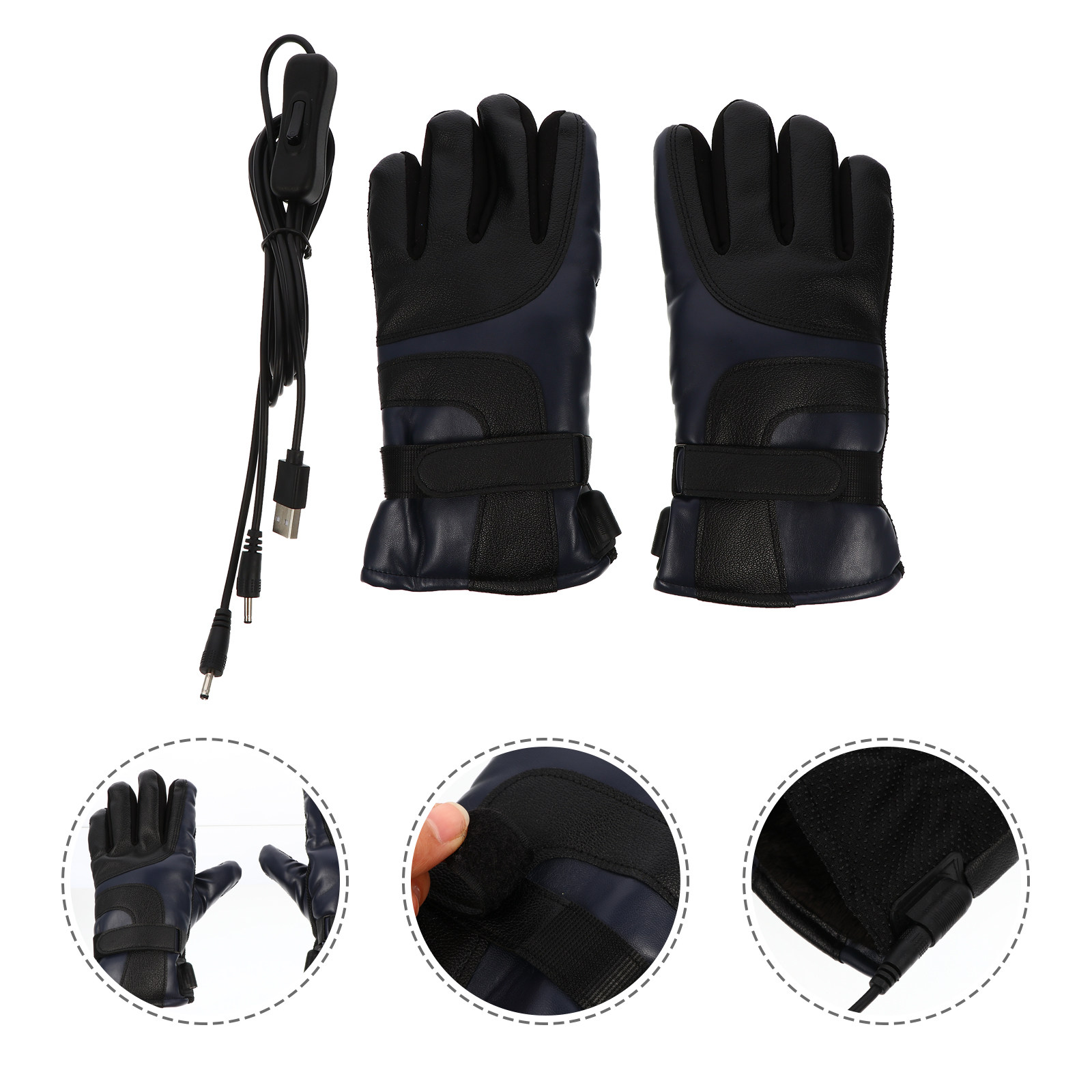 1Pair USB Electric Heated Glov - đánh giá và giá Winter Glove Insulated