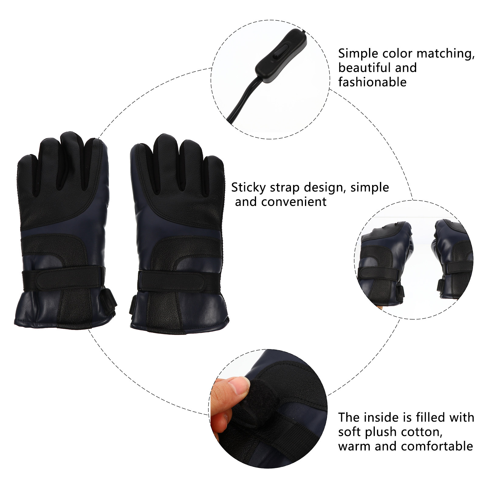 1Pair USB Electric Heated Glov - đánh giá và giá Winter Glove Insulated