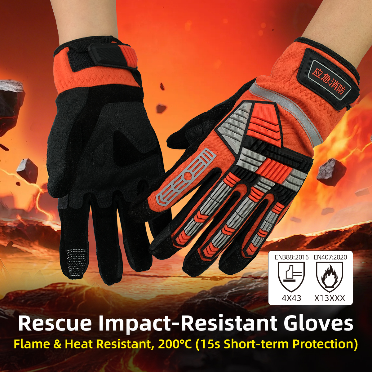 XYEHS 1 Pair TPR Impact Resist - đánh giá và giá Work Glove Impact