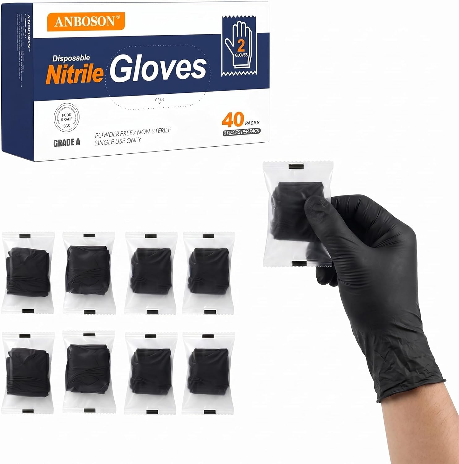 Nitrile Disposable Gloves 5mil - đánh giá và giá Latex Disposable Glove
