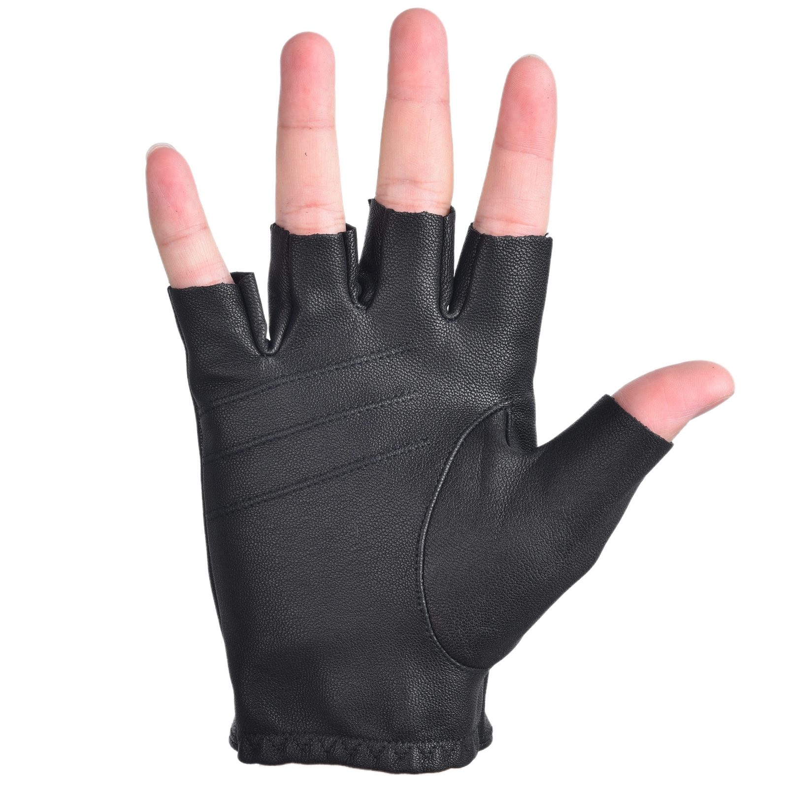 Mens Fingerless Gloves Half Fi - đánh giá và giá Leather Driving Glove